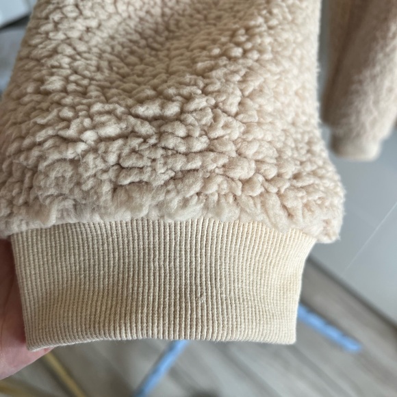 Tan Teddy Crew Neck - 2X - Picture 5 of 7